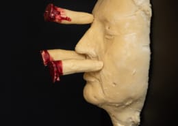 kunst - Ingrid Slaa - beeld - vingers - purschuim