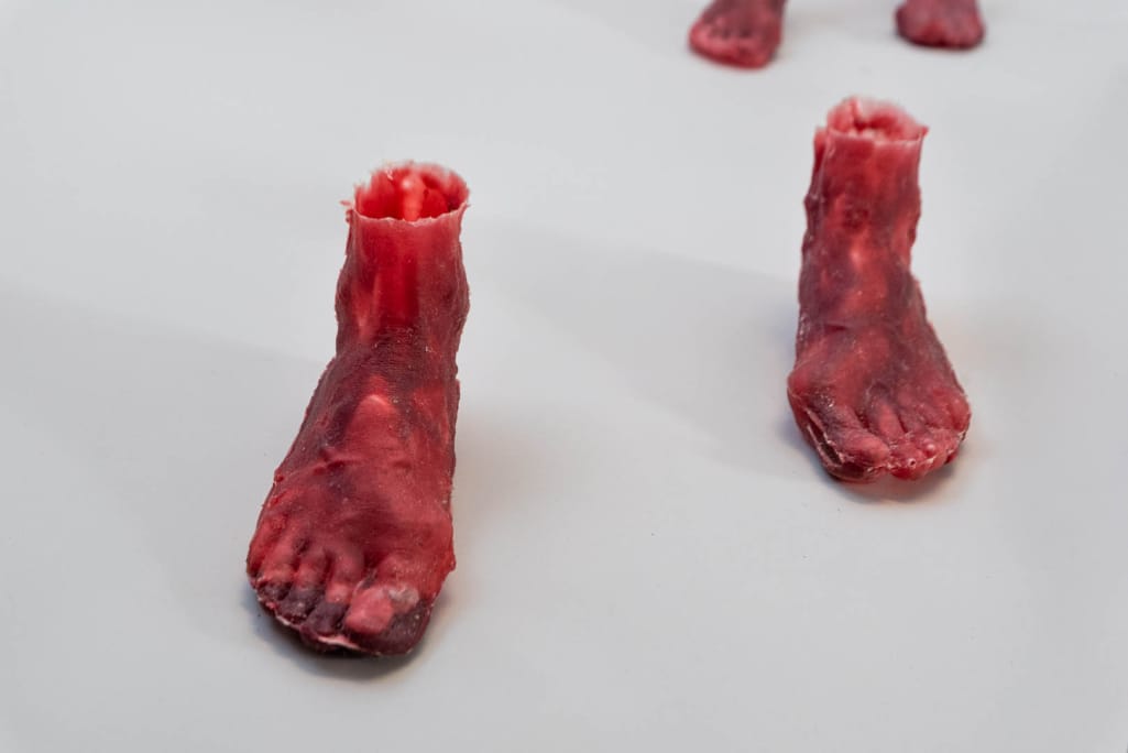 kunst - Ingrid Slaa - beeld - voeten - siliconen